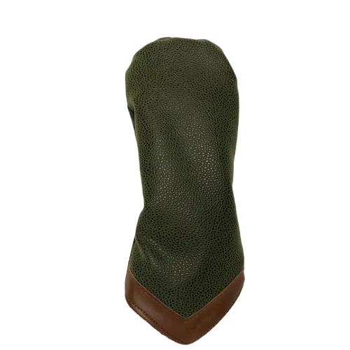 Millwood Green Faux Suede Hybrid Head Cover