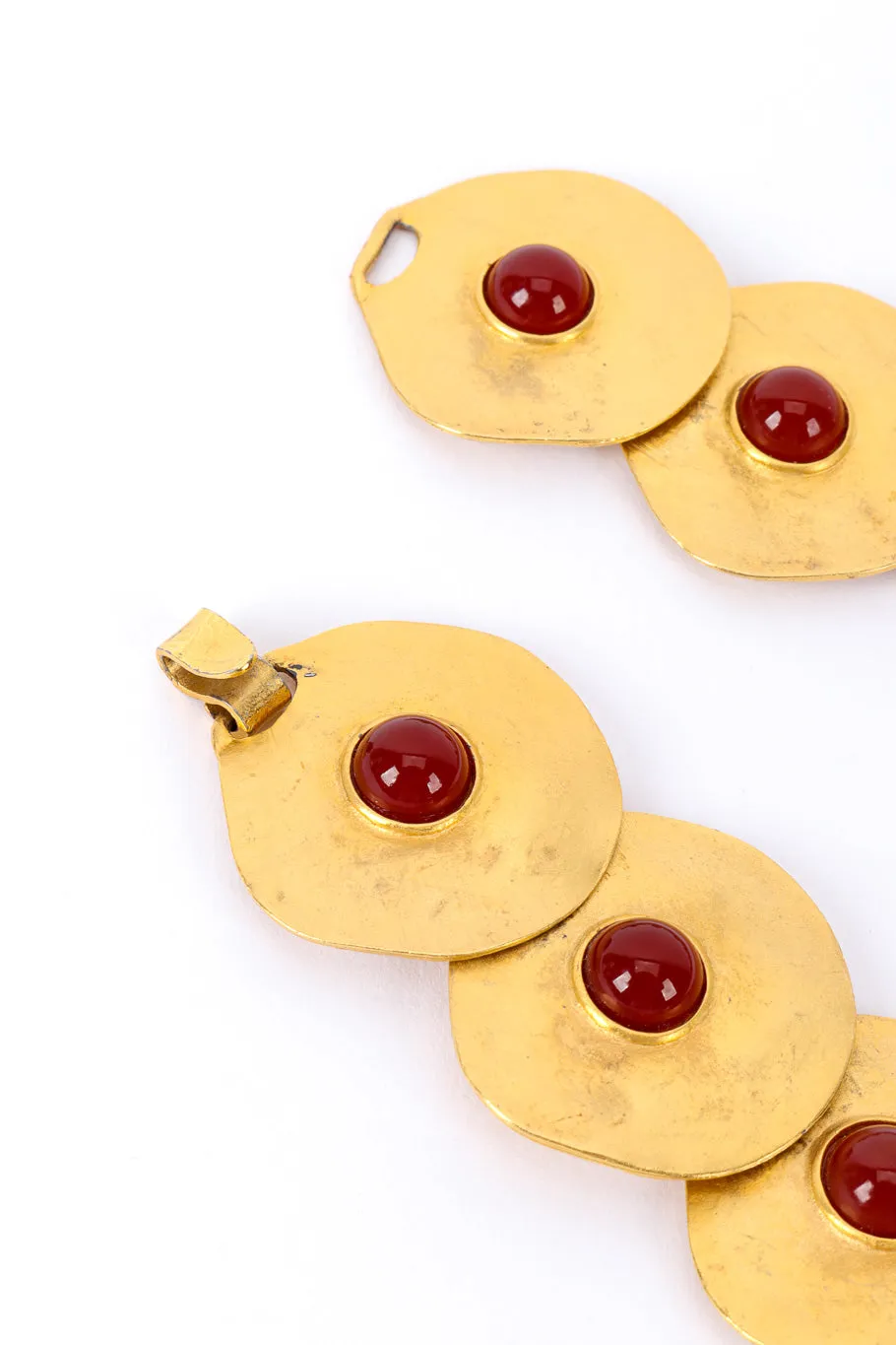 Modernist Disc Collar Necklace