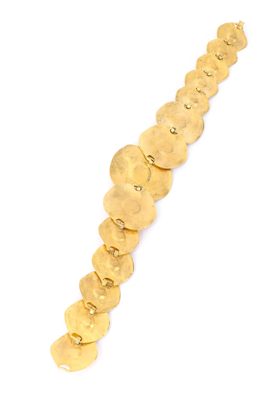 Modernist Disc Collar Necklace