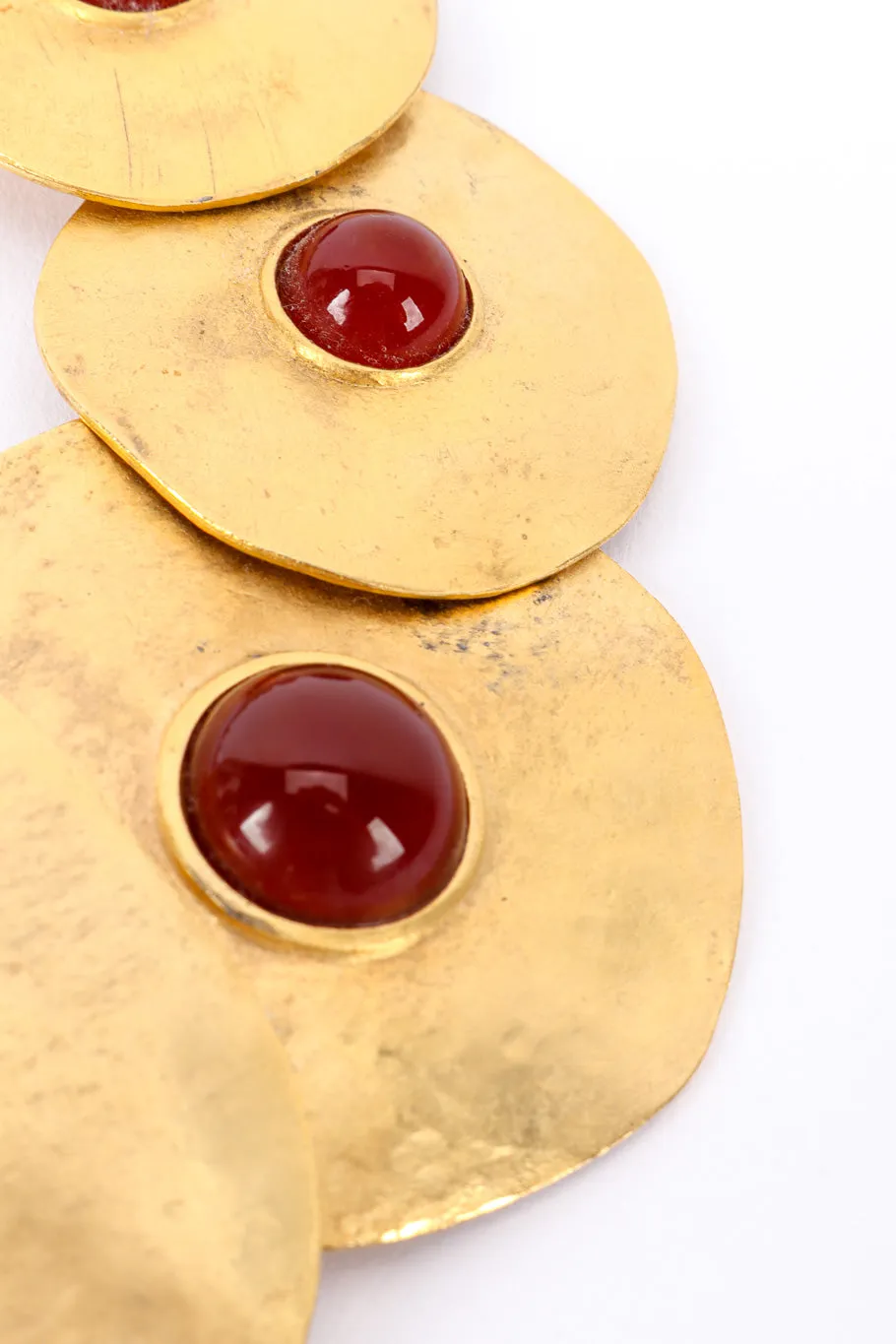 Modernist Disc Collar Necklace