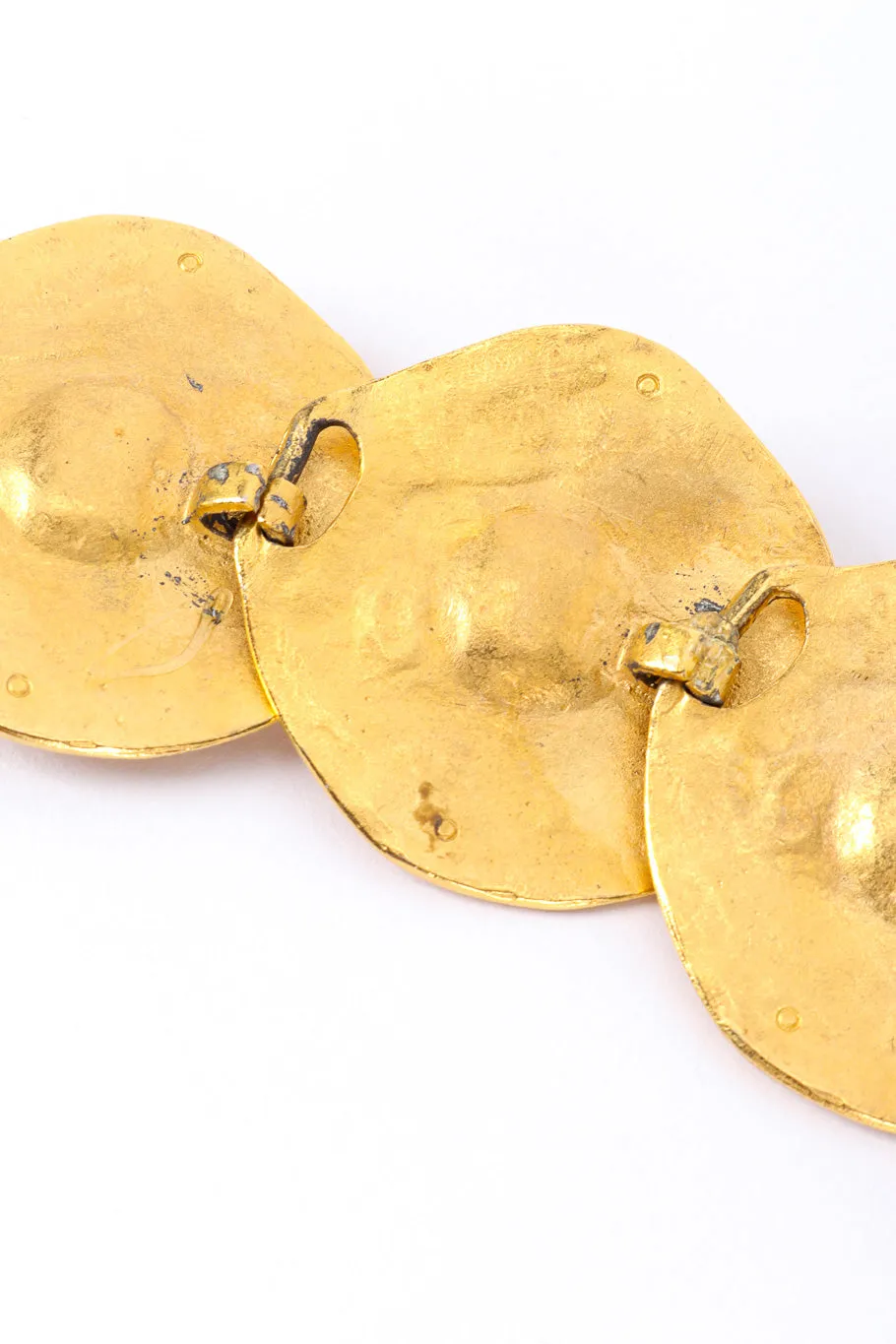 Modernist Disc Collar Necklace