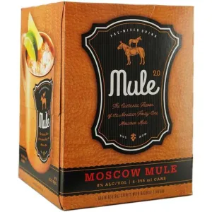 Mule 2.0 Moscow Mule (4 Pack) 355ml