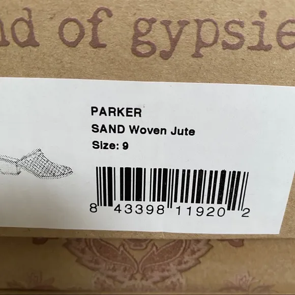 NEW Band of Gypsies Parker Block Heel Mule NWT