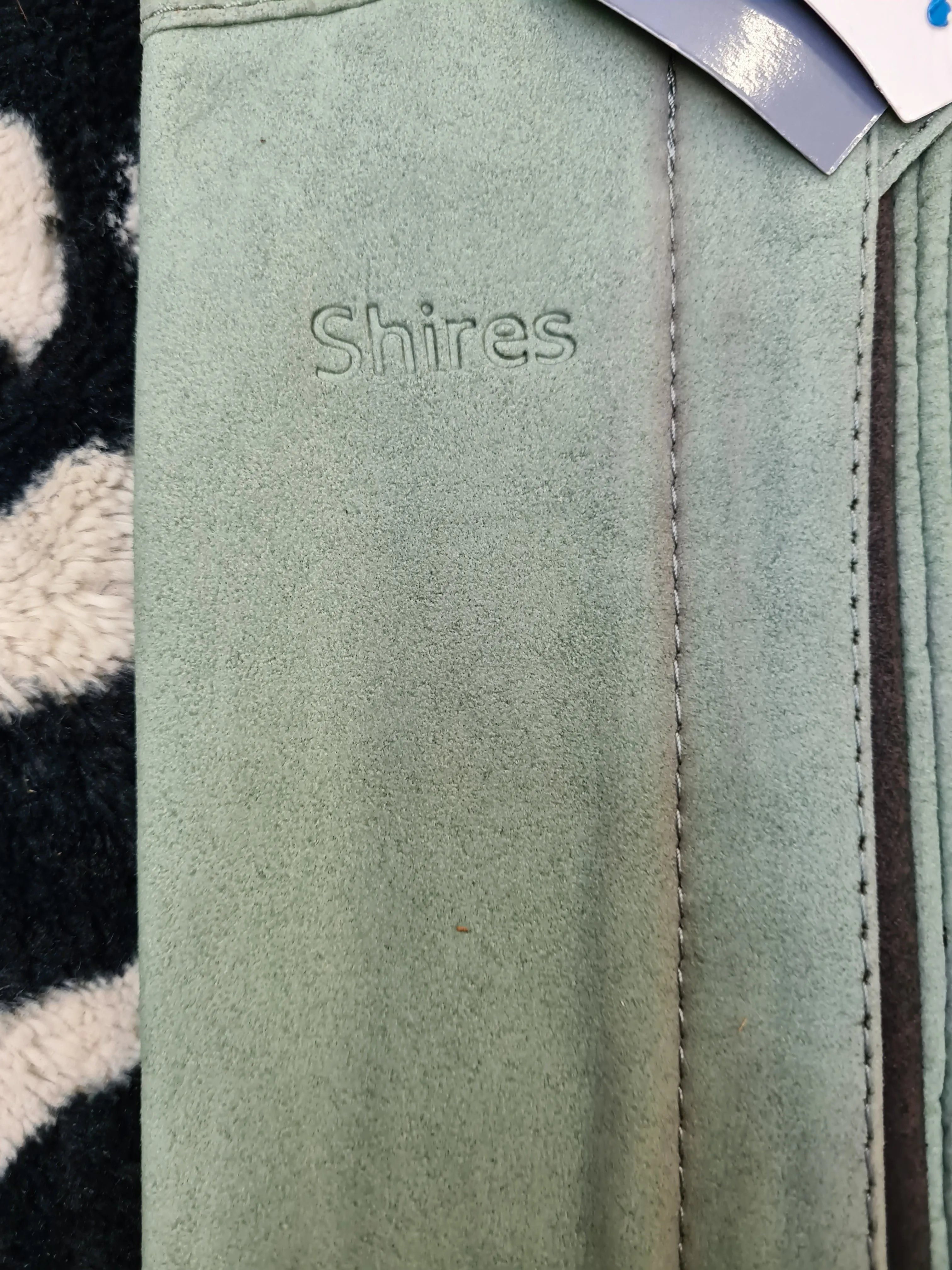 New shires slate adults XS suede chaps
