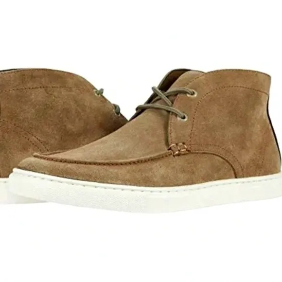 New STEVE MADDEN Fultown Sneaker Tan Suede Lace-up Chukka Boot SZ 11