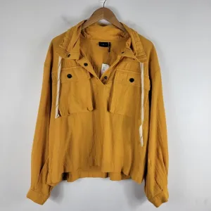 New Urban Outfitters Out From Under Lyra Cargo Pullover Cotton Slub Shacket