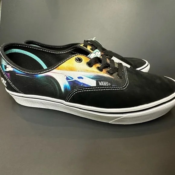 New Van’s Authentic Formula 66 Sneakers Athletic Black Suede Men’s Size 9.5 NWT