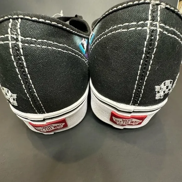 New Van’s Authentic Formula 66 Sneakers Athletic Black Suede Men’s Size 9.5 NWT
