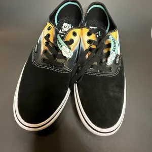 New Van’s Authentic Formula 66 Sneakers Athletic Black Suede Men’s Size 9.5 NWT