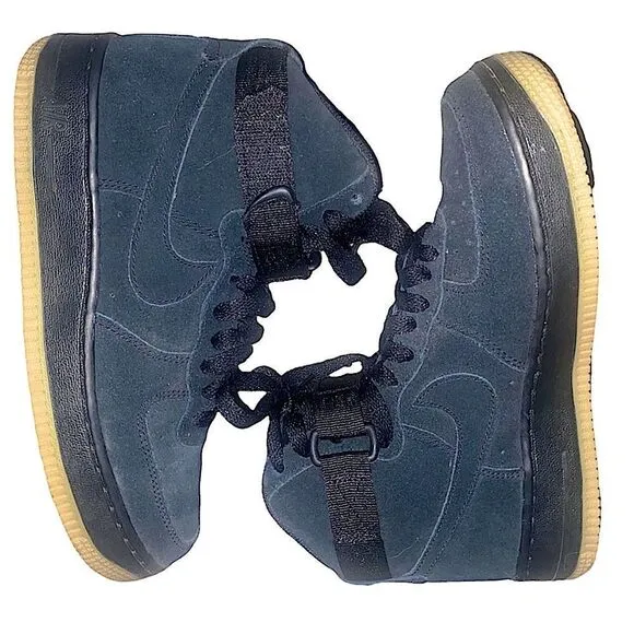 New!🔥Nike Air Force 1 Hi Lv8 Suede Youth Sneakers!