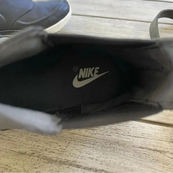 Nike Air Max Thea Black Leather Mid Shoe Sneakers Womens Size 8
