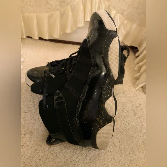 Nike air TWO3 YOUTHS HITOP PATENT &amp; SUEDE SNEAKERS