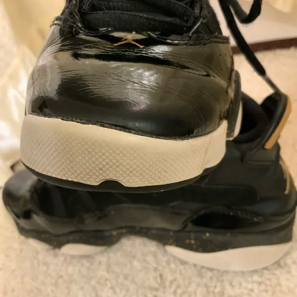 Nike air TWO3 YOUTHS HITOP PATENT &amp; SUEDE SNEAKERS