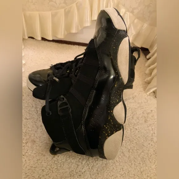 Nike air TWO3 YOUTHS HITOP PATENT &amp; SUEDE SNEAKERS