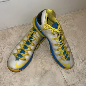 Nike KD 5 Elite Playoffs Warriors Home 585386-100 Men's Size 10 EUC !!