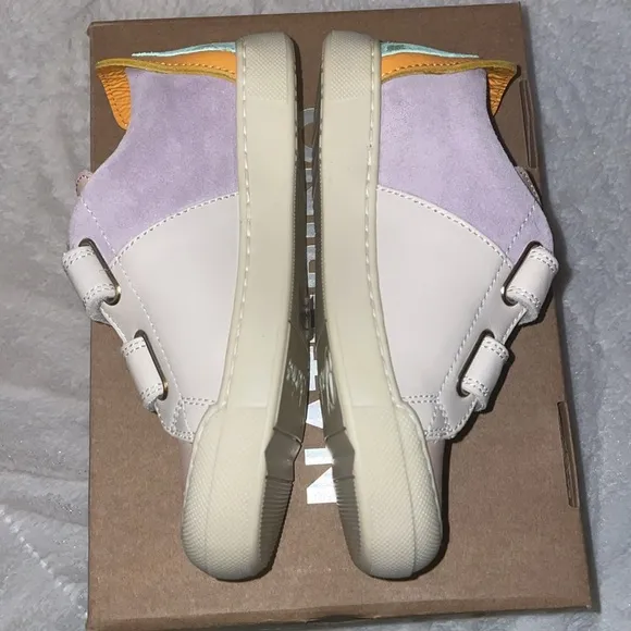 NWT NATURINO TRAJAN VL Leather and Suede Sneakers