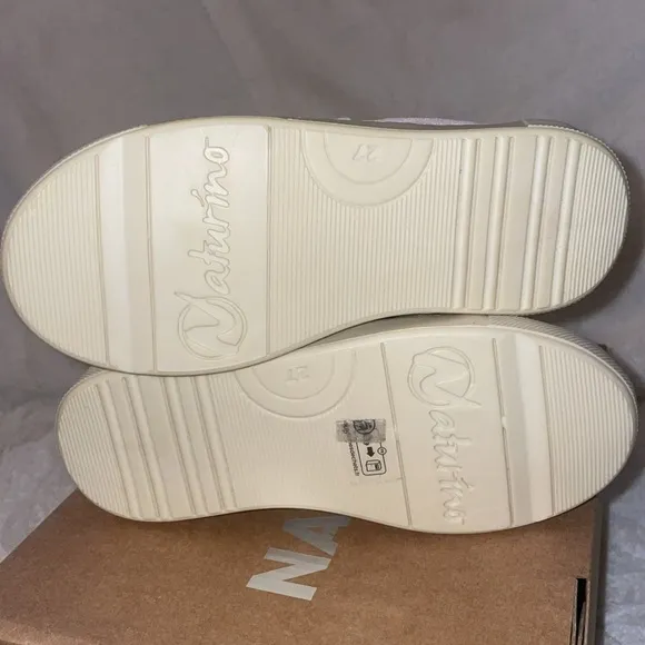 NWT NATURINO TRAJAN VL Leather and Suede Sneakers