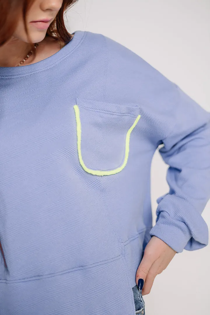 On The List Semi Cropped Sweatshirt