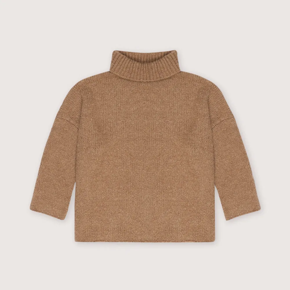 Ottawa Woman's Jumper | Suede Camel