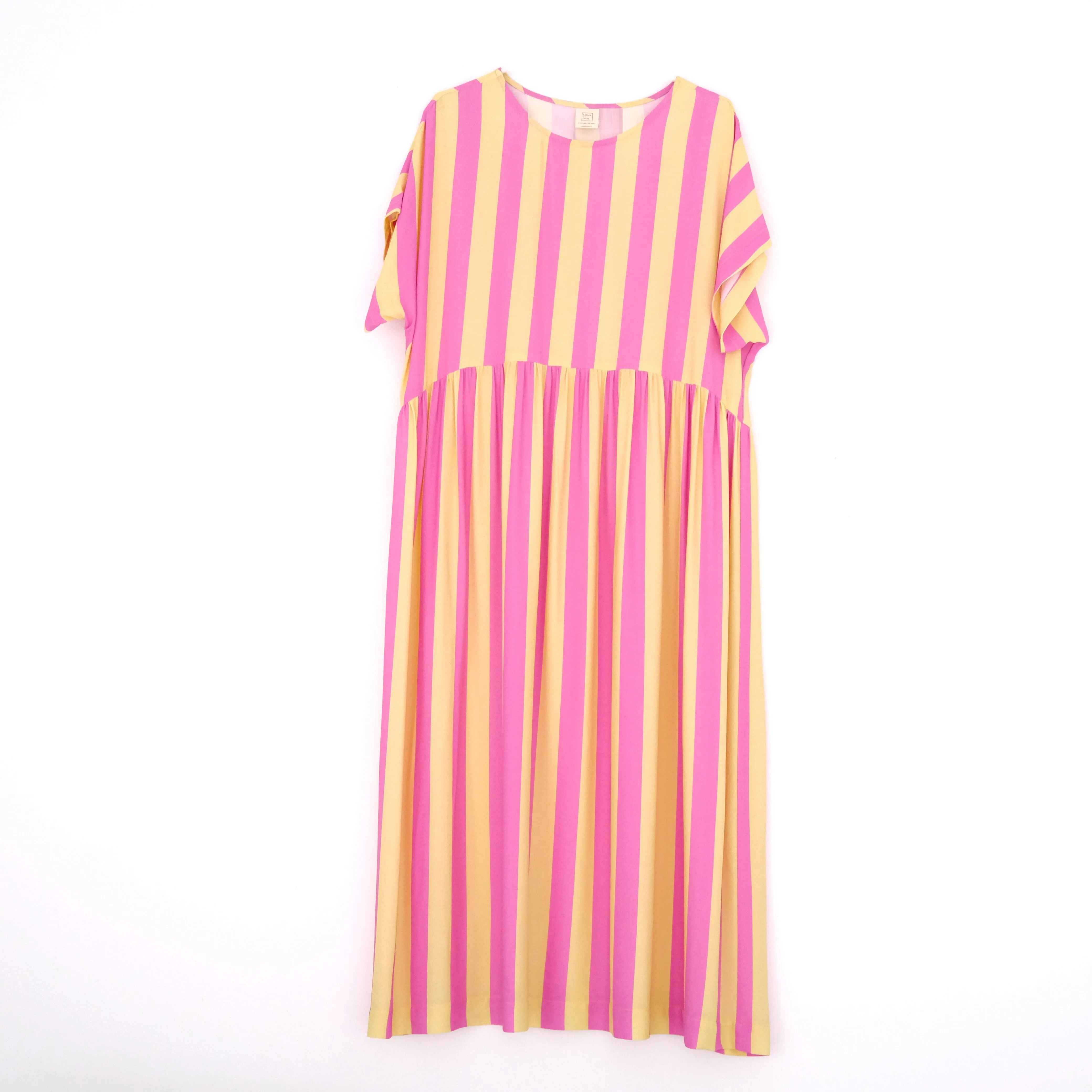 Oversize Kleid "Viskose Stripes"