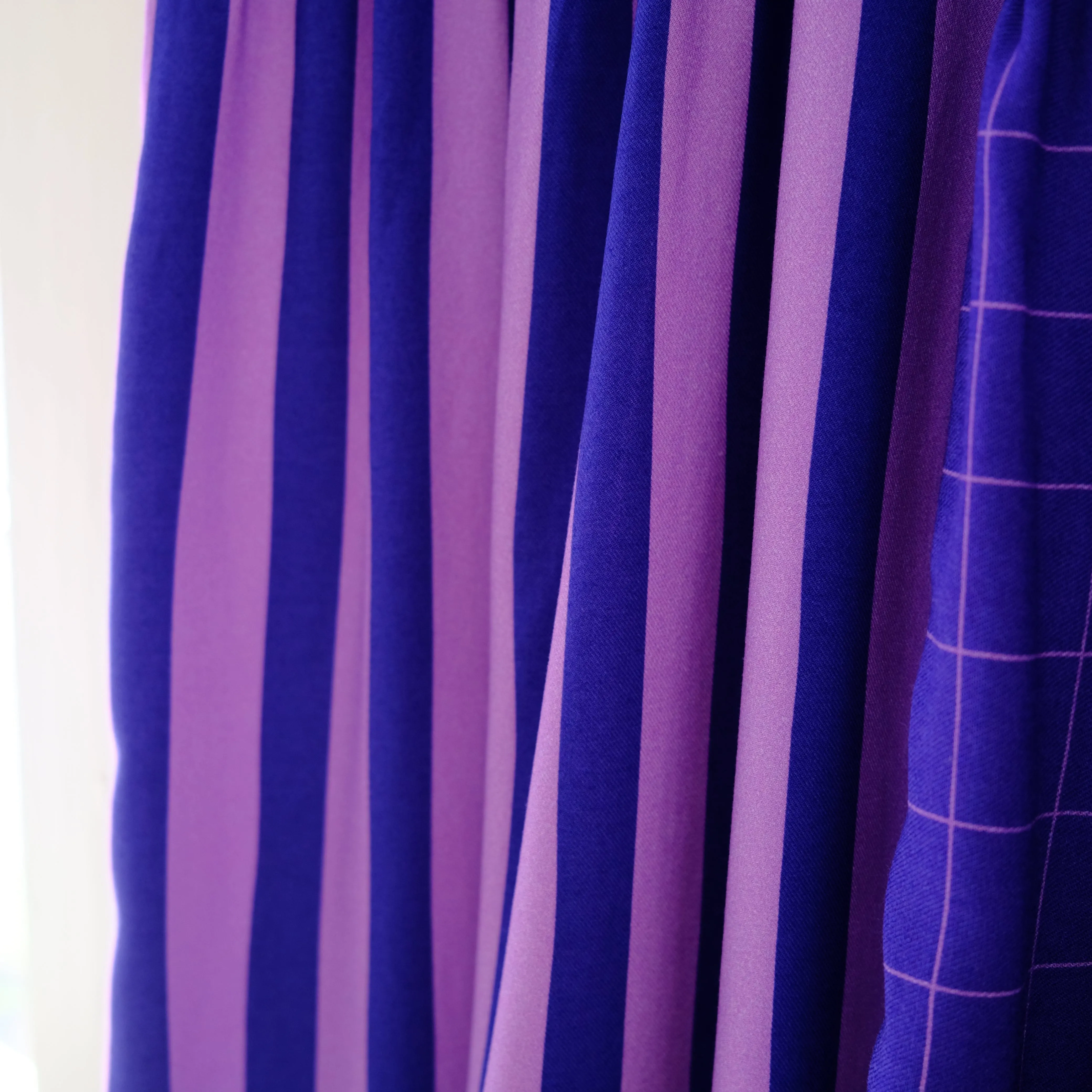 Oversize Kleid "Viskose Stripes"