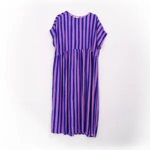 Oversize Kleid "Viskose Stripes"