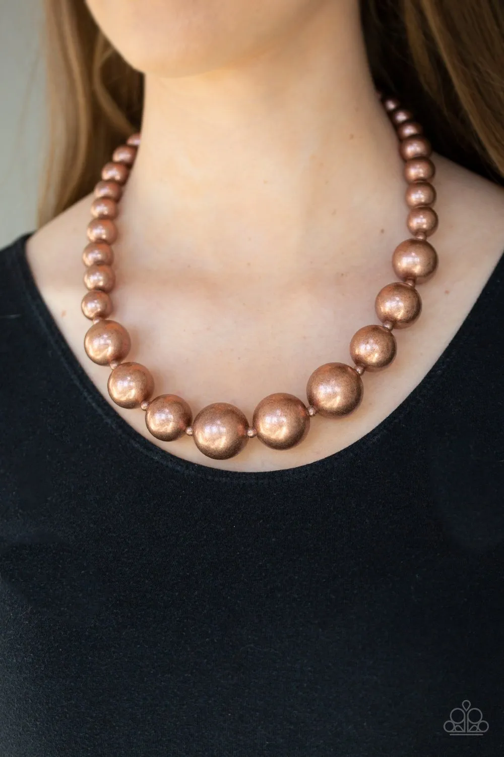 Paparazzi - Living Up To Reputation- Copper Necklace