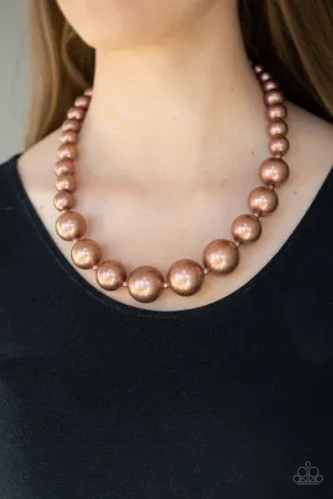 Paparazzi - Living Up To Reputation- Copper Necklace