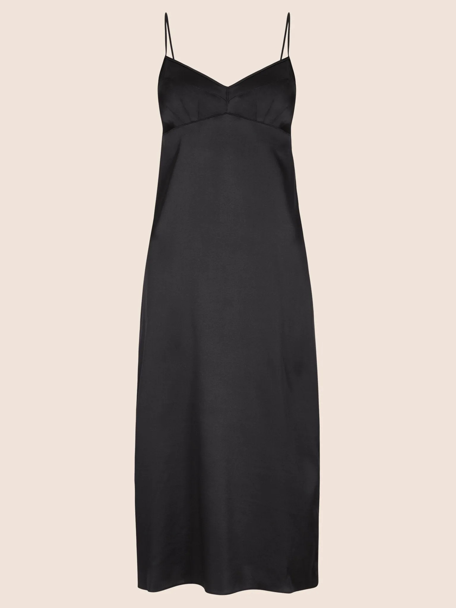 Parasol Rose Grace Silk Midi Night Dress
