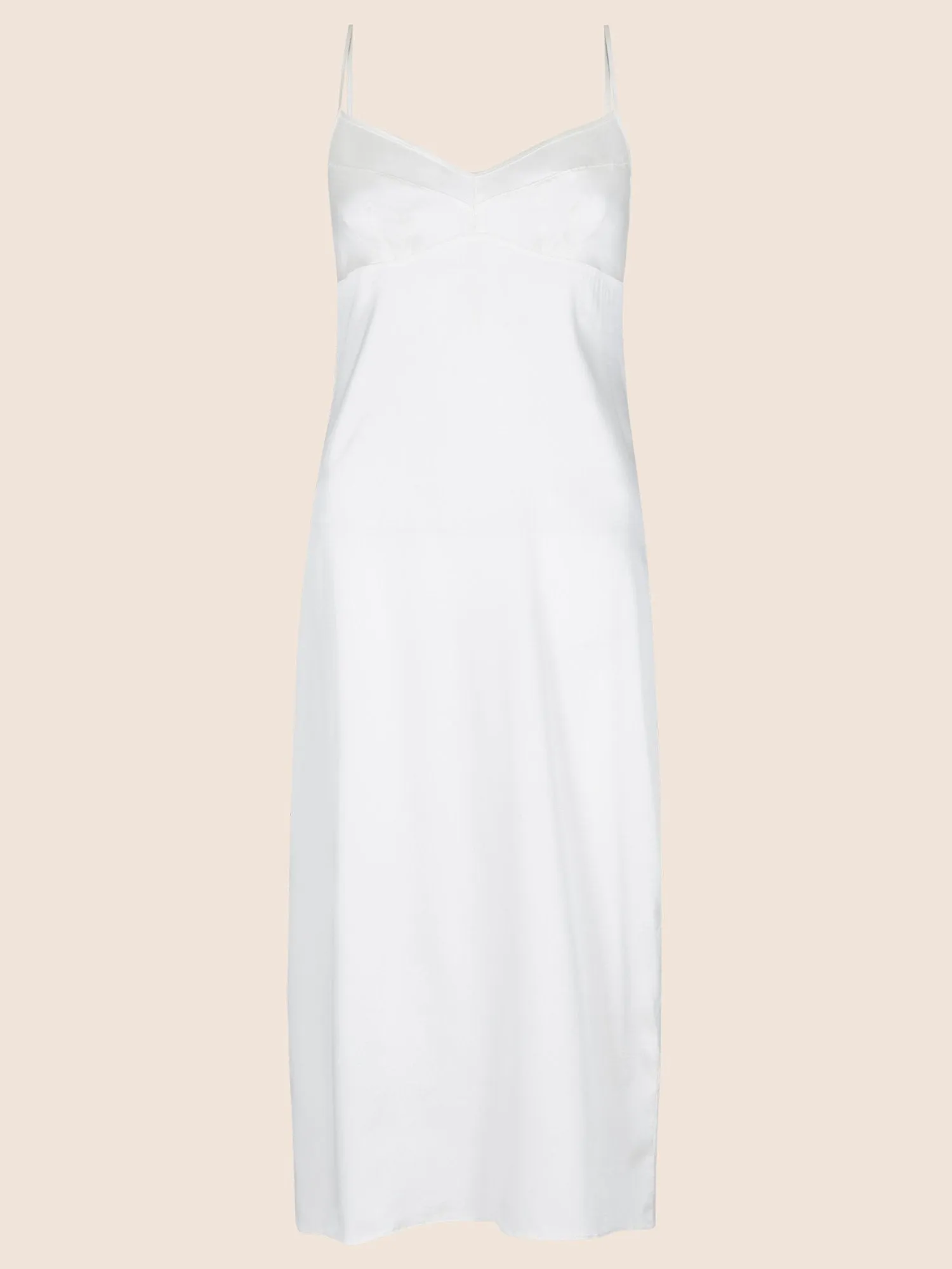Parasol Rose Grace Silk Midi Night Dress