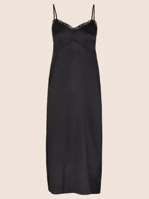 Parasol Rose Sophia Silk Midi Night Dress