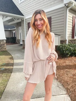 Perfectly Paired Corded Skort Set