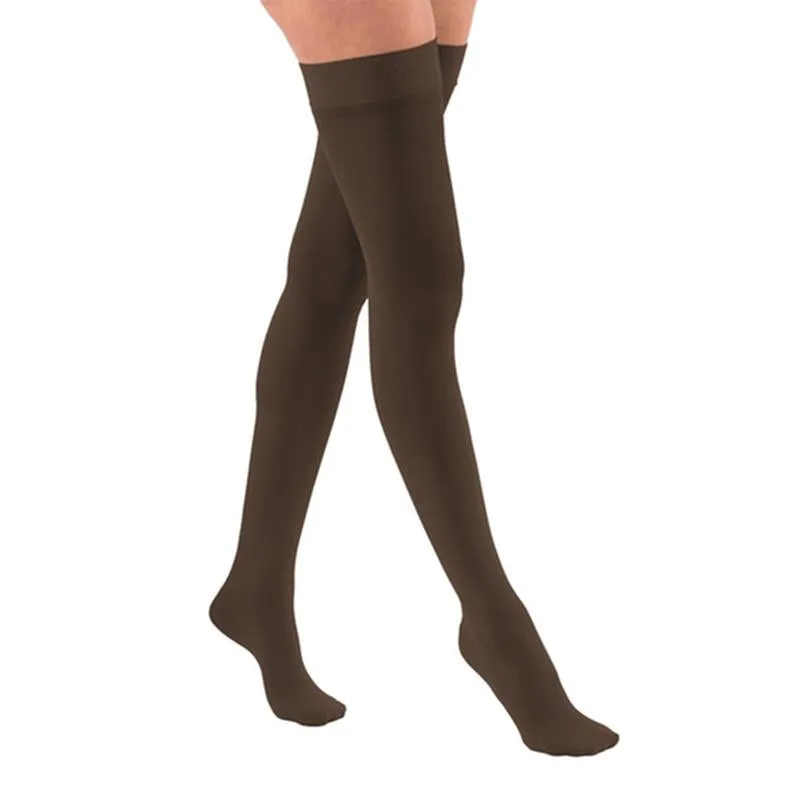 PR/1 JOBST ULTRASHEER WOMEN, THIGH HIGH, 20-30MMHG, MD, ESPRESSO, CLOSED TOE