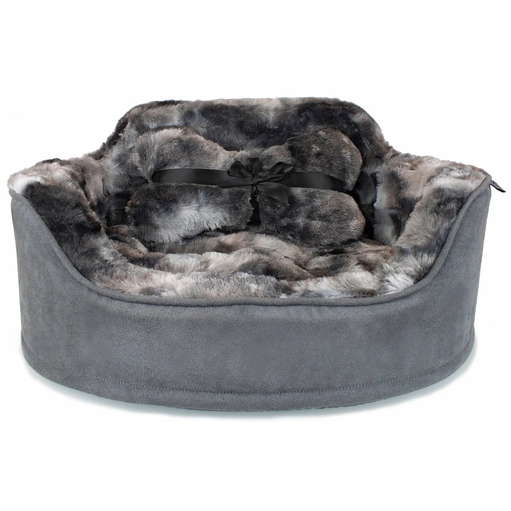 Precious Tails Princess Beds with Bone Pillow