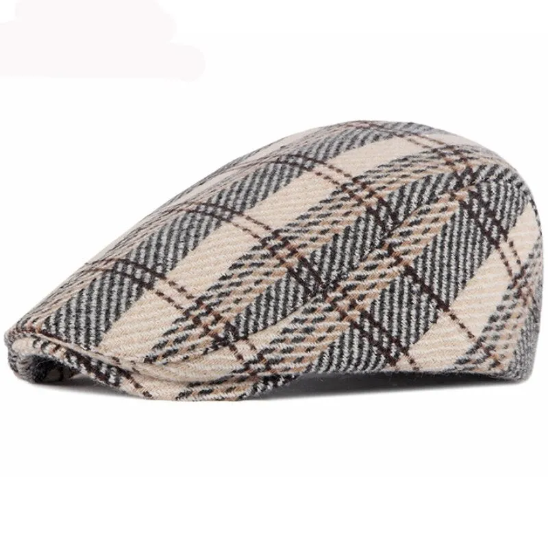 "Lenny's" Casual Cotton Flat Cap