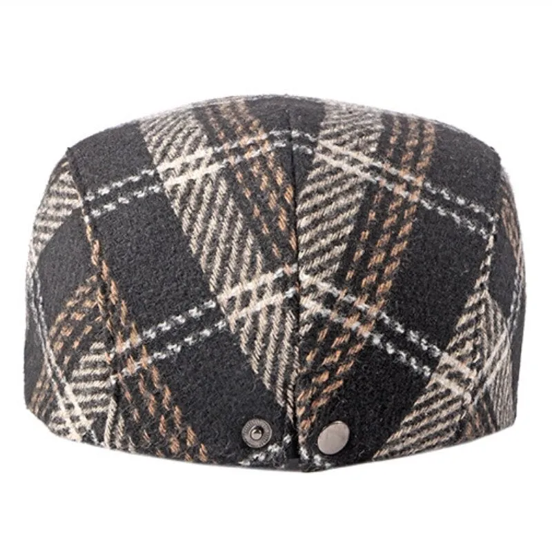 "Lenny's" Casual Cotton Flat Cap