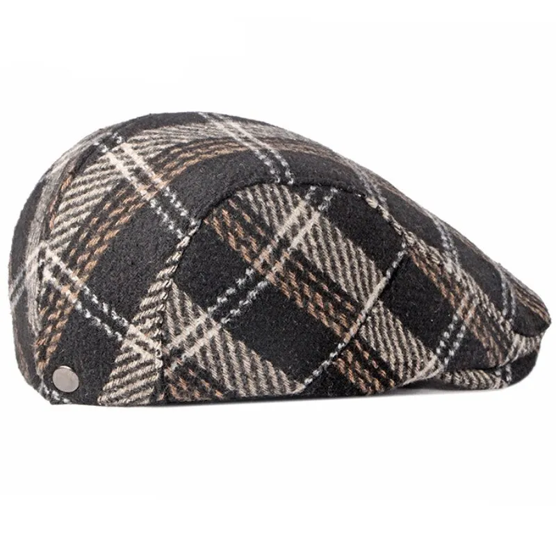 "Lenny's" Casual Cotton Flat Cap