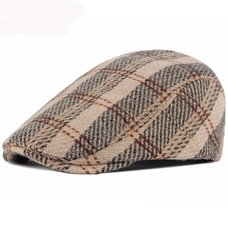 "Lenny's" Casual Cotton Flat Cap