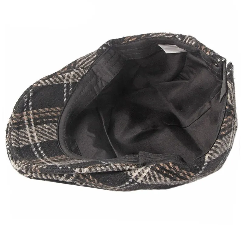 "Lenny's" Casual Cotton Flat Cap