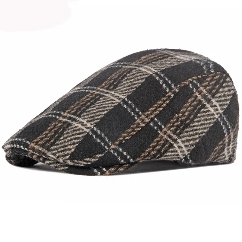 "Lenny's" Casual Cotton Flat Cap