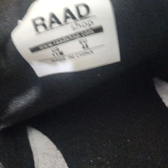 RAAD sneakers conceptual purple waves