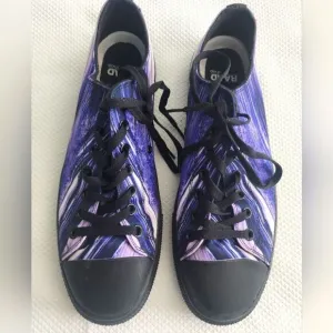 RAAD sneakers conceptual purple waves