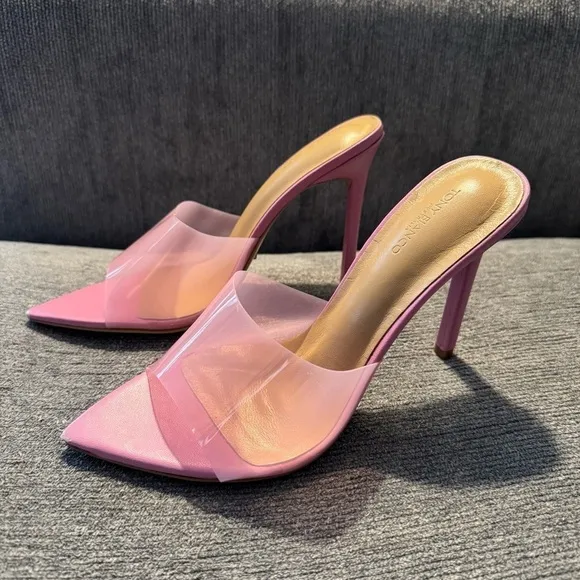 REVOLVE Tony Bianco Marley Mule Pink Heels