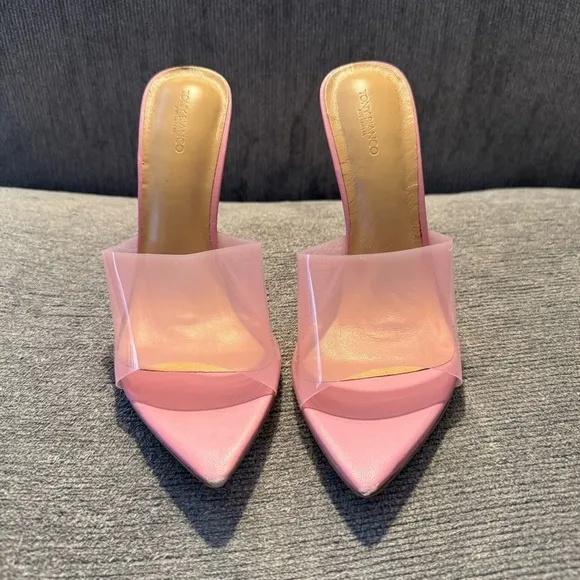 REVOLVE Tony Bianco Marley Mule Pink Heels