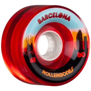 Rollerbones Outdoor Wheels 8 Pack - Barcelona