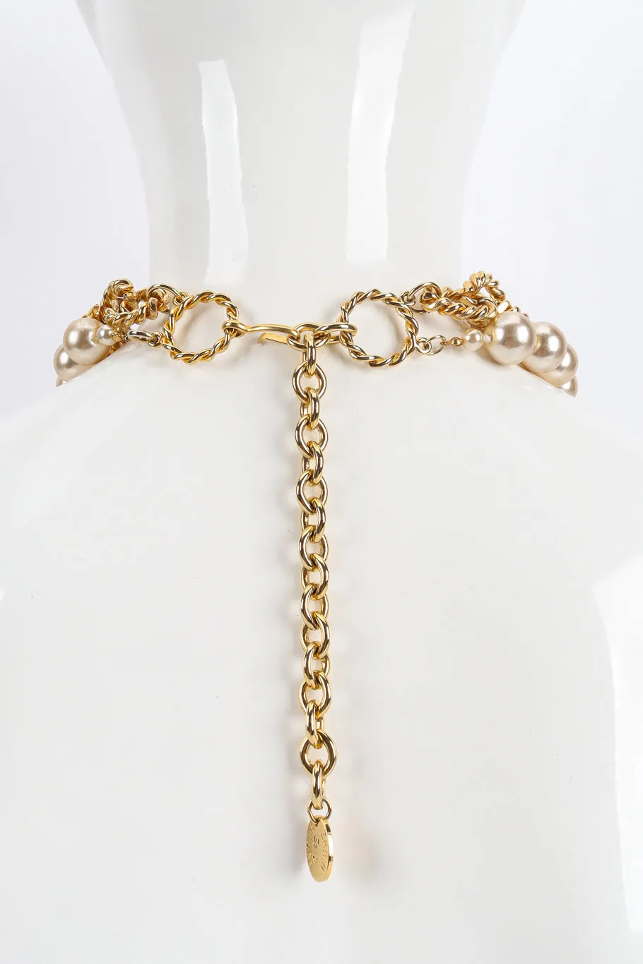 Rope Chain Pearl Necklace