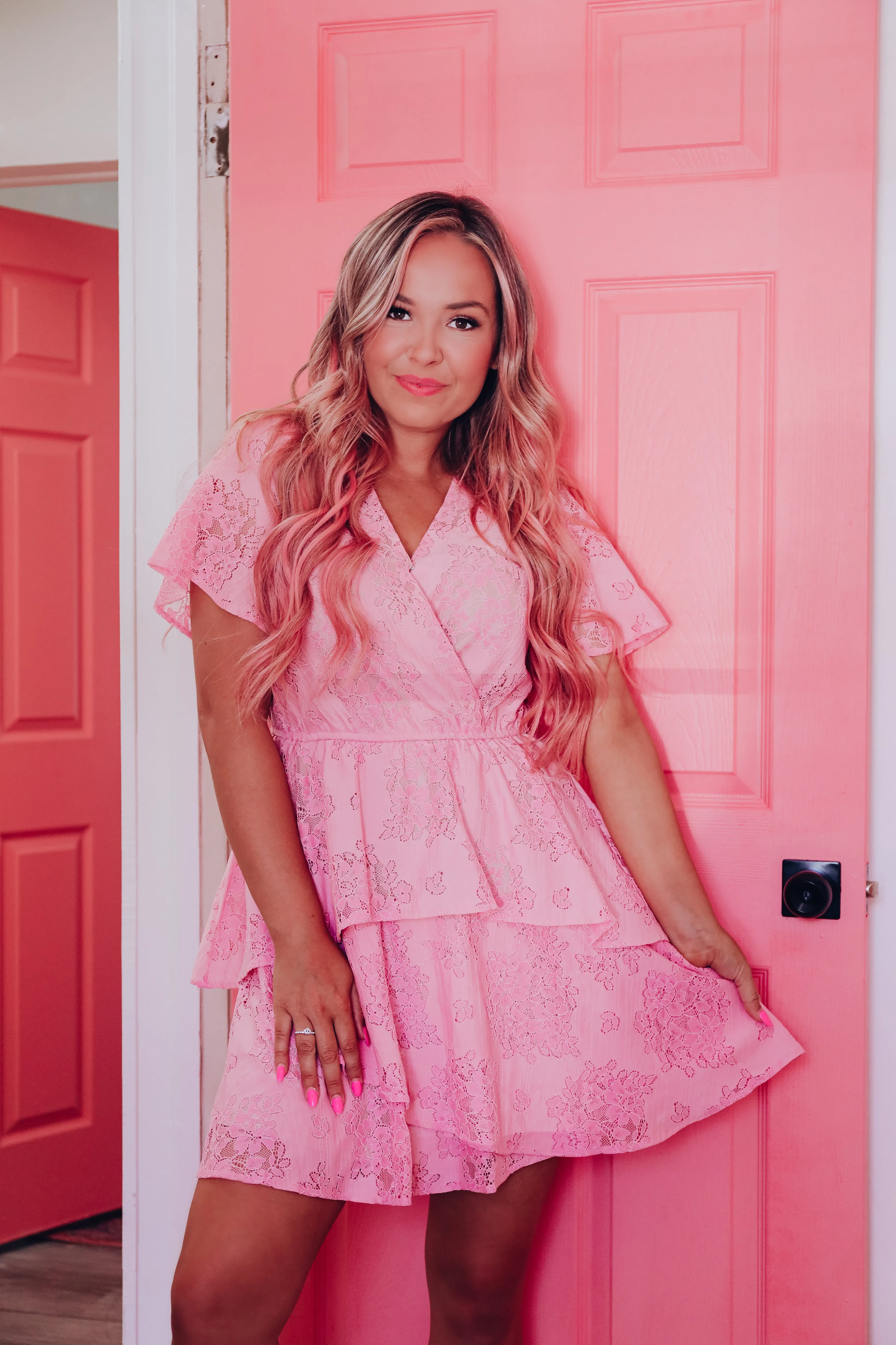 Rosetta Lace Dress