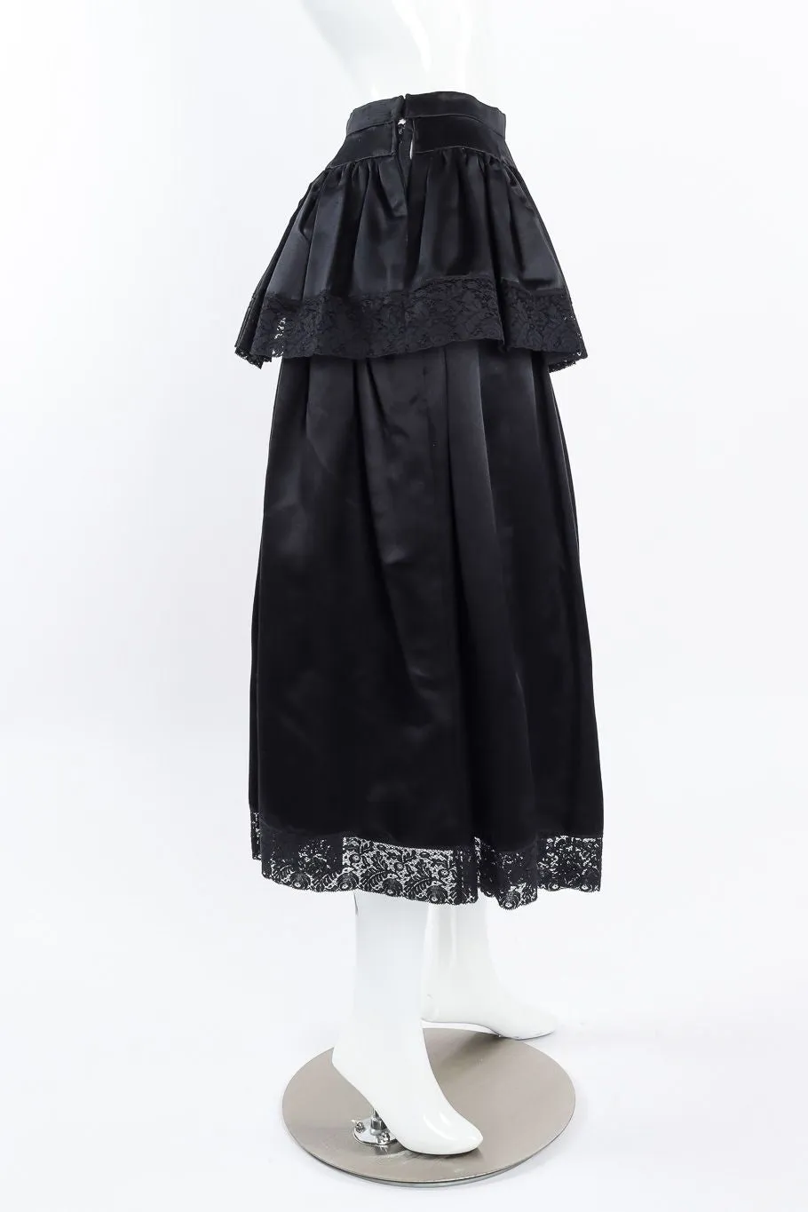 Ruffle Lace Tiered Skirt