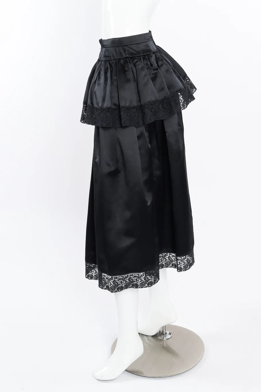 Ruffle Lace Tiered Skirt