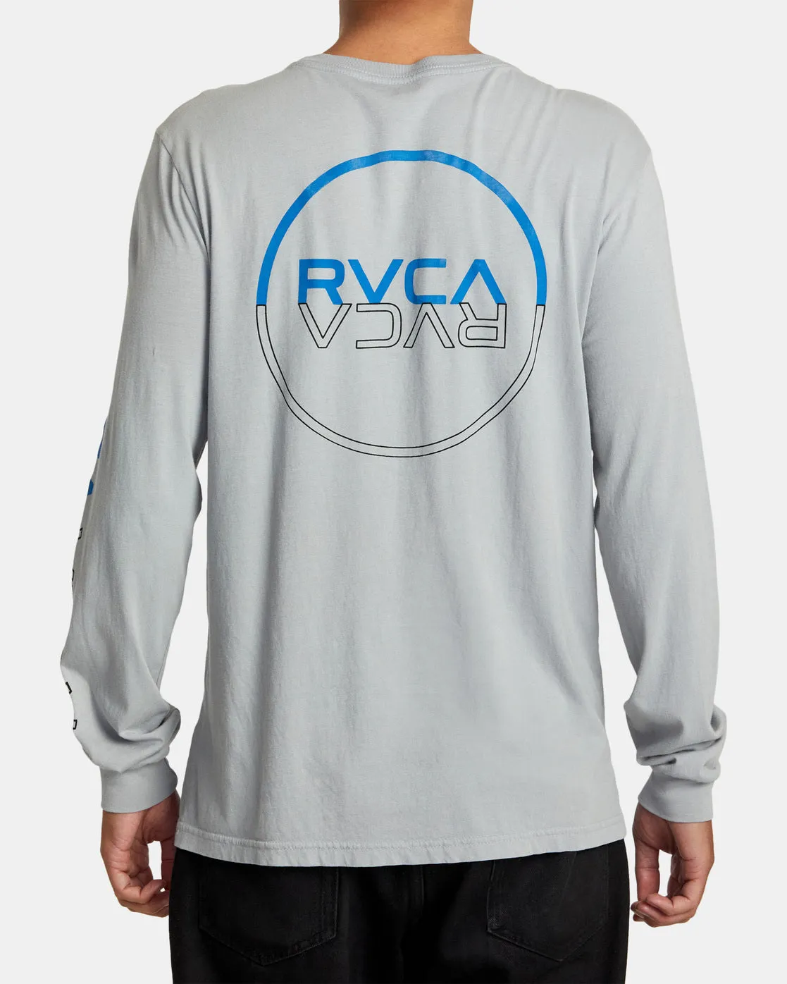 RVCA Mens Halfway Long Sleeve Tee